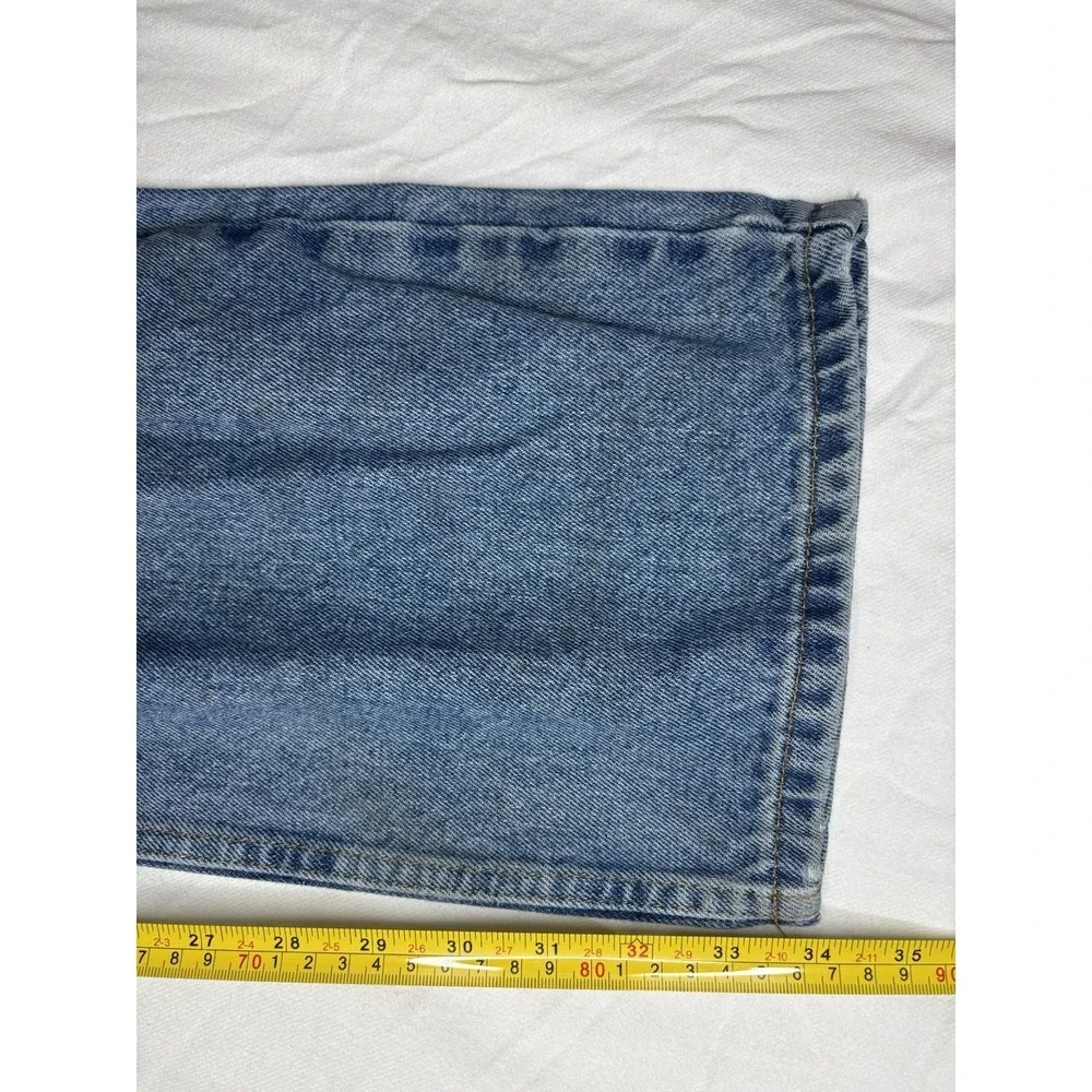 Polo Jeans Company Ralph Lauren Men's 34x34 Vintage Denim Blue Jeans Baggy READ!